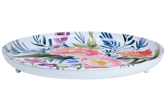Vincent - Vassoio Tondo Floreale Jour