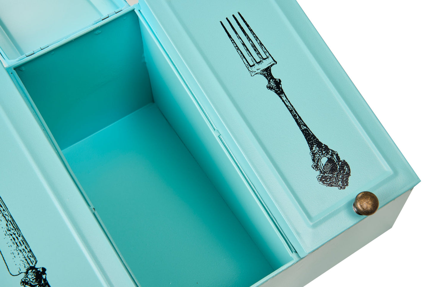 Amichevole - Porta Posate Turchese