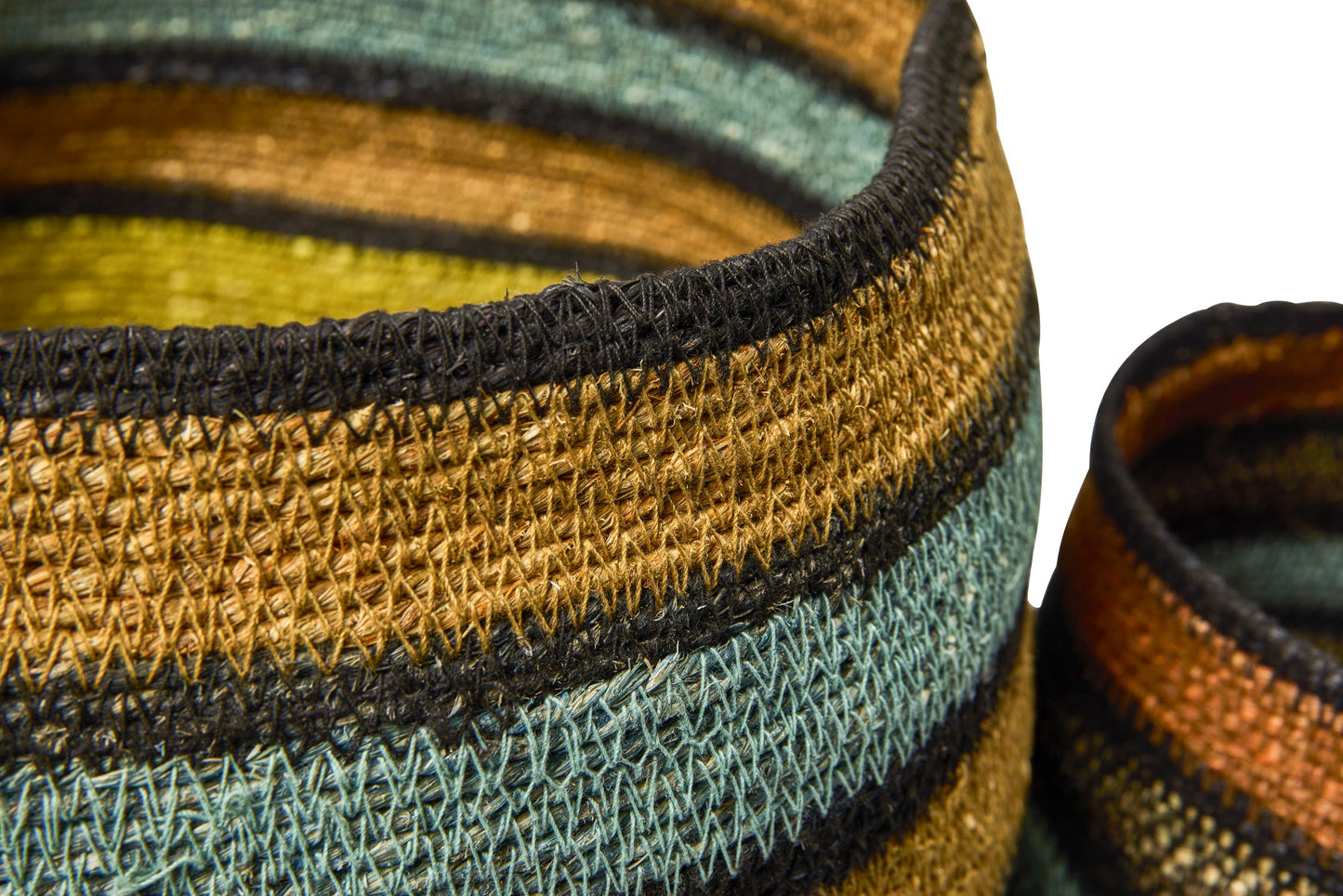 Botanique - Ceste Tonde Set 1/2 Colori Giallo/Arancio/Naturale/