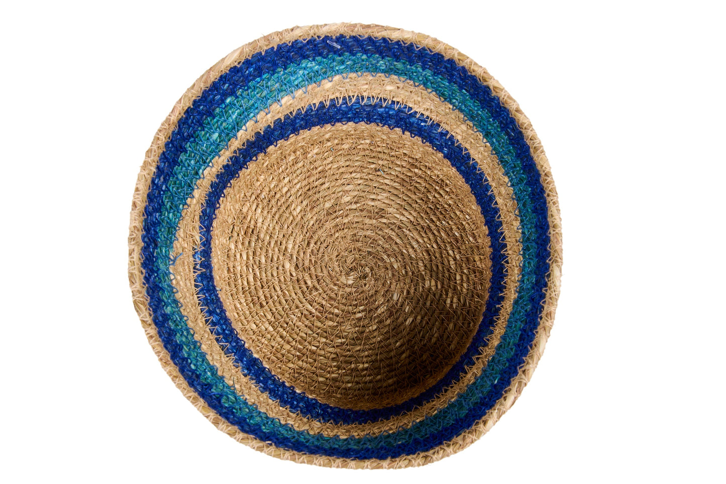 Hongi - Cesta Colori Beige E Azzurro