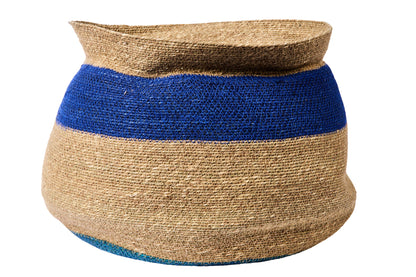 Hongi - Cesto Orcio Colore Marrone E Azzurro