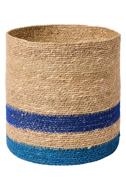 Hongi - Cesto Alto Blu/Turchese/Marrone