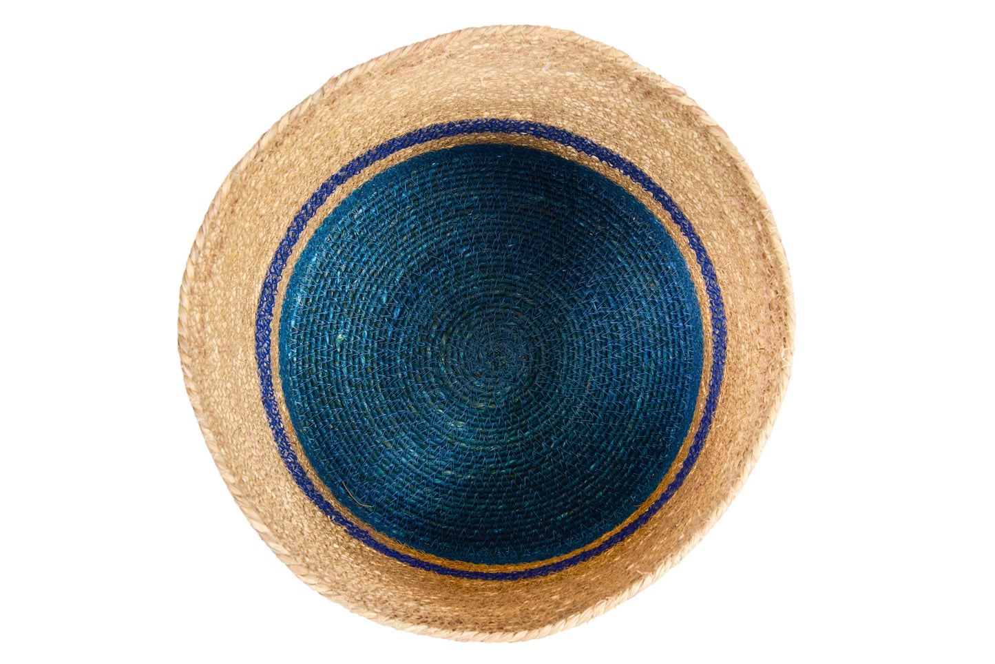 Hongi - Cesto Alto Blu/Turchese/Marrone