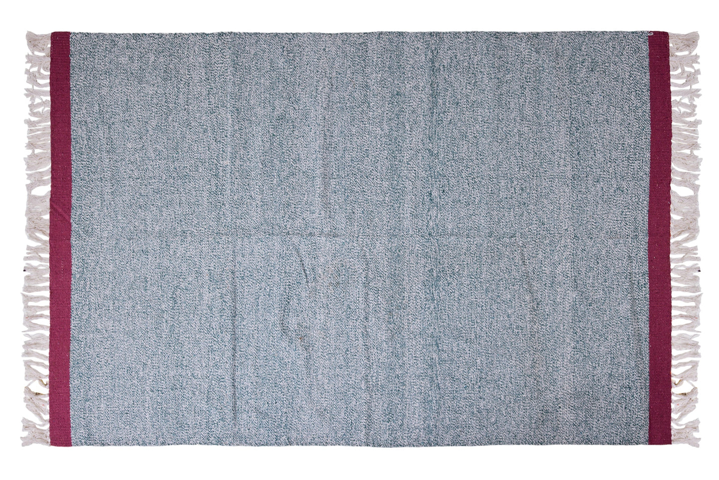 Kurumayama - Tappeto Blu 120X180 In Cotone Con Bordo Tinta Unit