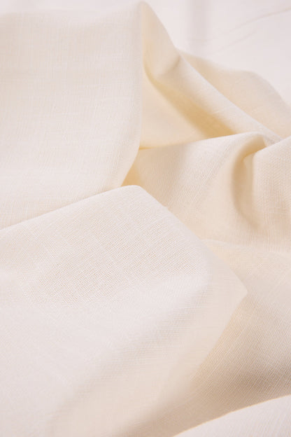 Bonneval - Tovaglia Bianca150X300 Cotone Con Bordo Smerlato