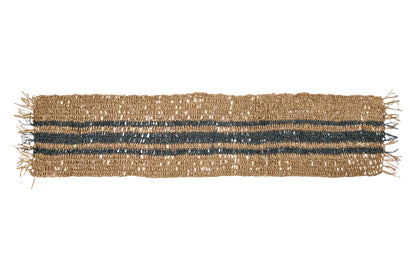 Marrakech - Passatoia Rafia Striscia Blu