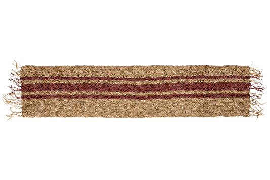 Marrakech - Runner Rafia Striscia Terra