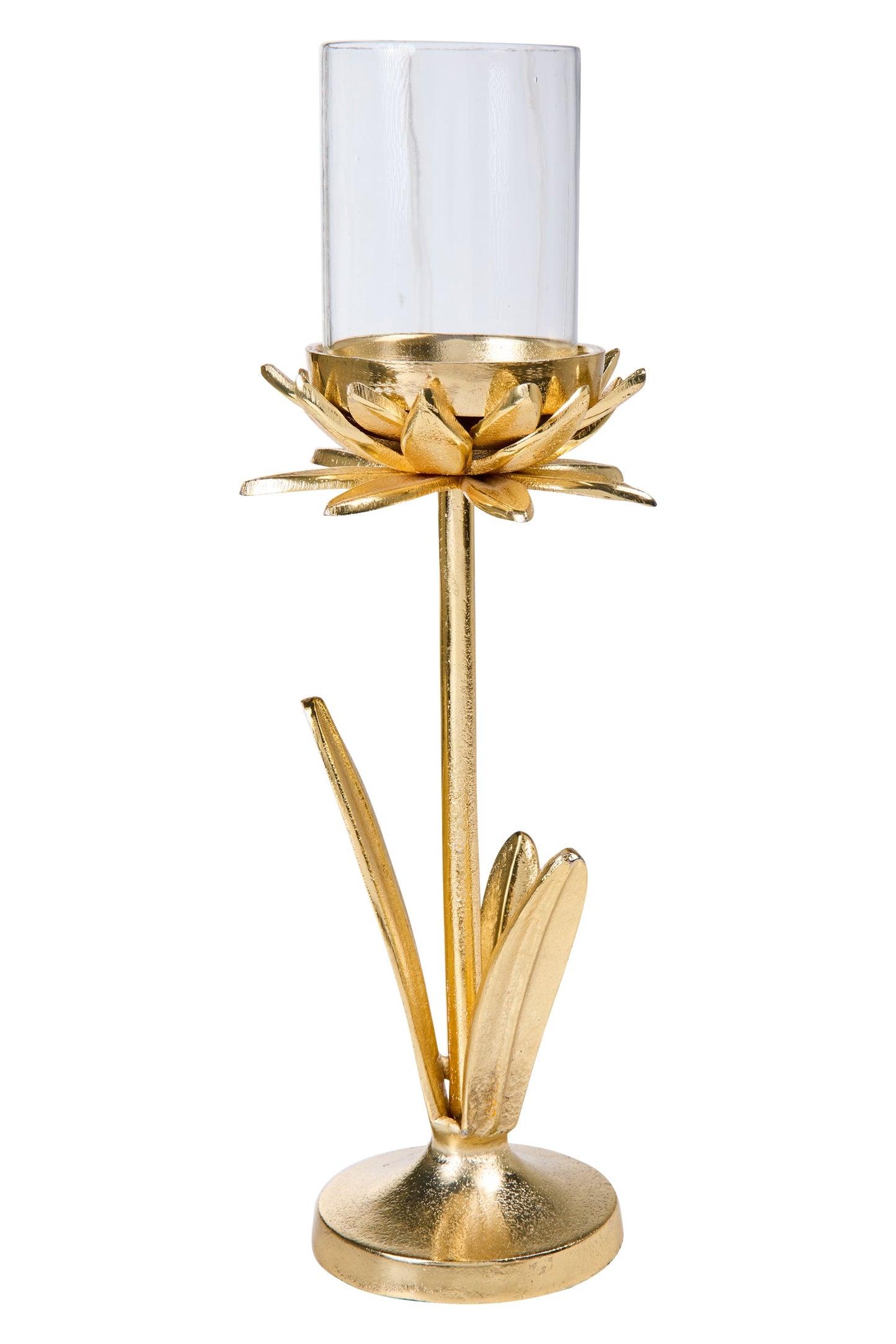 Champagne - Porta Candele Fiore Oro