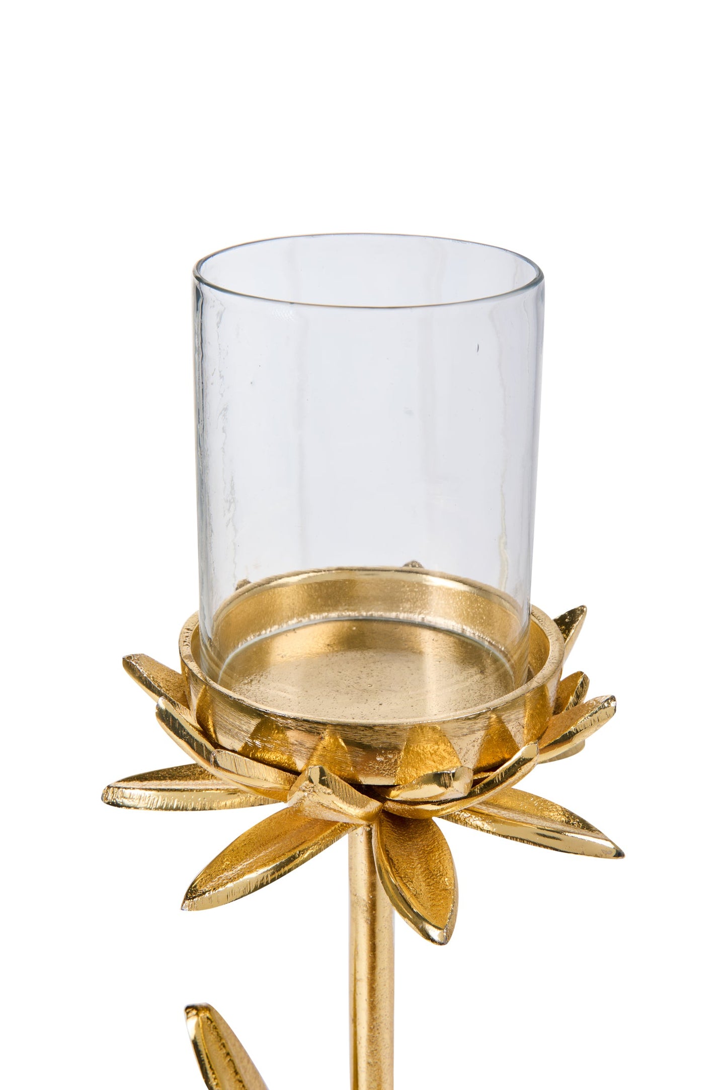 Champagne - Porta Candele Fiore Oro