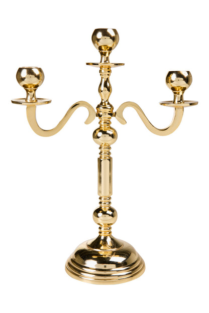 Champagne - Porta Candele Oro 3 Posti