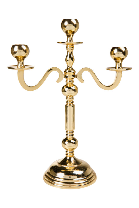 Champagne - Porta Candele Oro 3 Posti