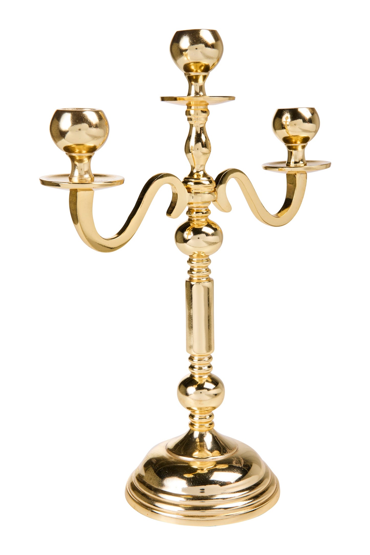 Champagne - Porta Candele Oro 3 Posti