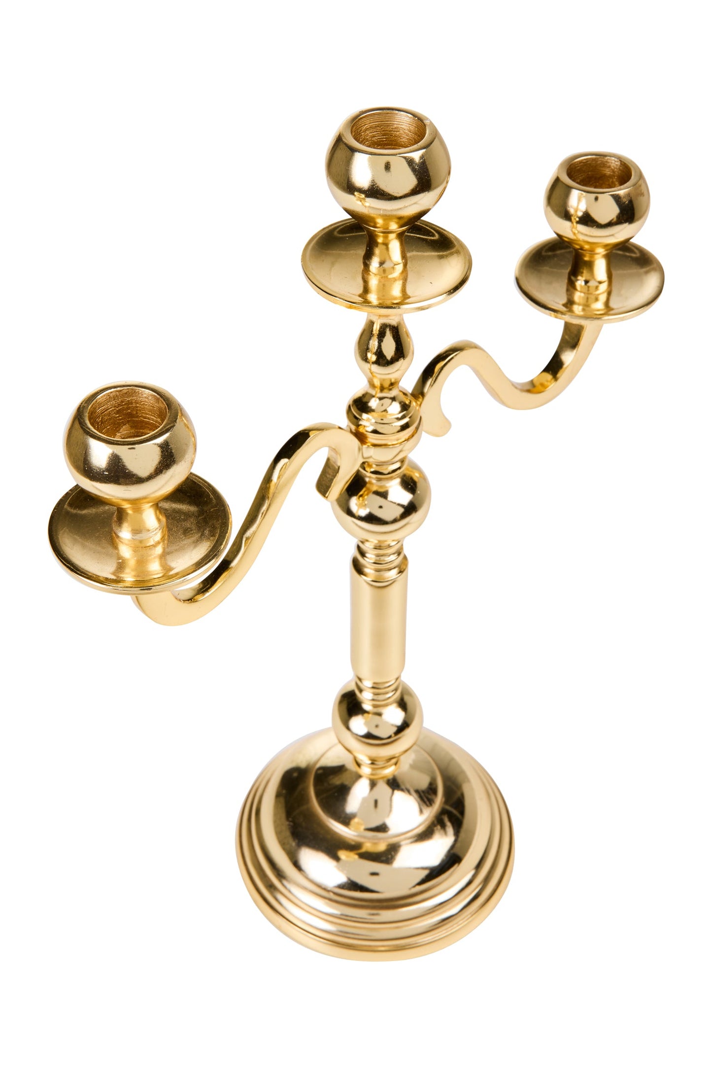 Champagne - Porta Candele Oro 3 Posti