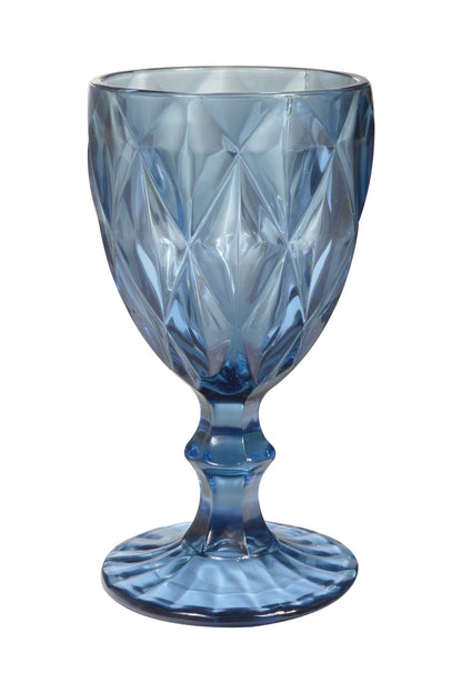 Louis - Calice Vino In Vetro Blu