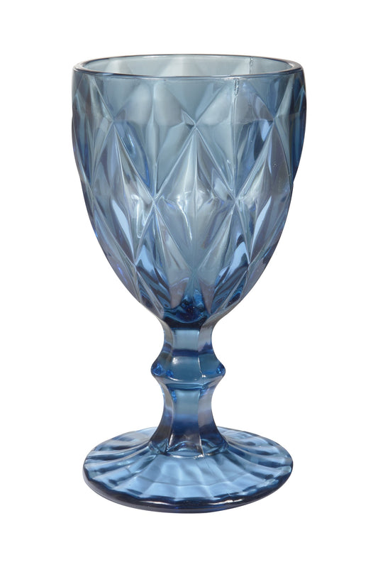 Louis - Calice Vino In Vetro Blu