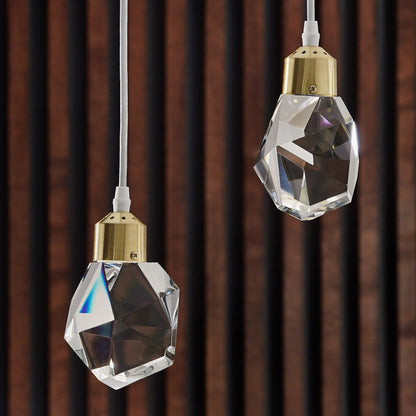 Lampadario/sospensione a LED Galway Crystal Rock di iNSPIRE Q Bold