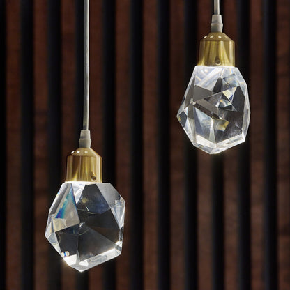 Lampadario/sospensione a LED Galway Crystal Rock di iNSPIRE Q Bold