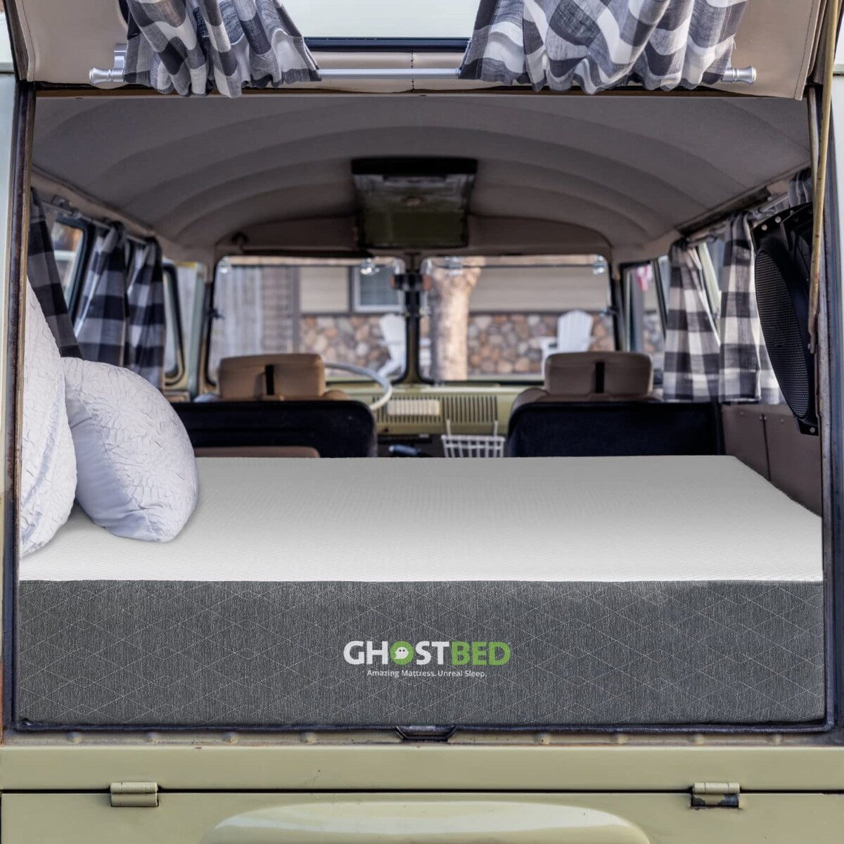 Materasso GhostBed 10 RV - Memory Foam in gel a basso profilo