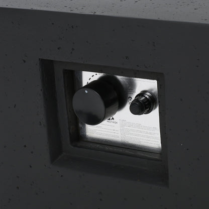 Giovanna Outdoor Set da 7 posti in alluminio con braciere di Christopher Knight Home