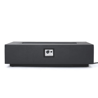 Giovanna Outdoor Set da 7 posti in alluminio con braciere di Christopher Knight Home