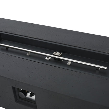 Giovanna Outdoor Set da 7 posti in alluminio con braciere di Christopher Knight Home