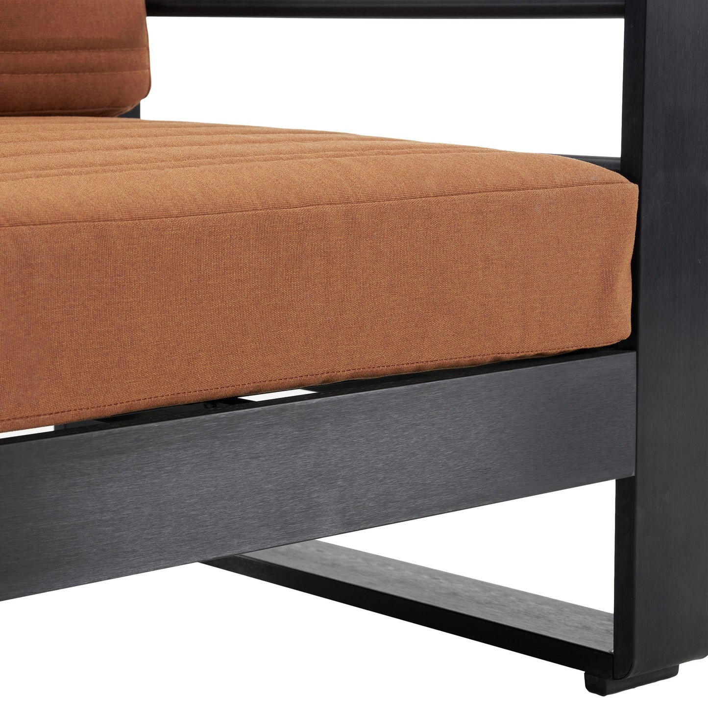 Poltrone da esterno Giovanna in alluminio con dettagli in finto legno (set da 2) di Christopher Knight Home