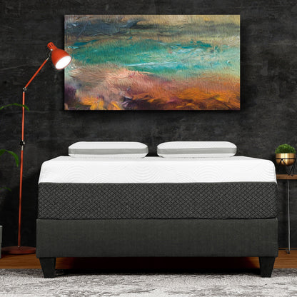 Materasso in memory foam Glacial Ultra Cool Gel da 14 pollici in una scatola