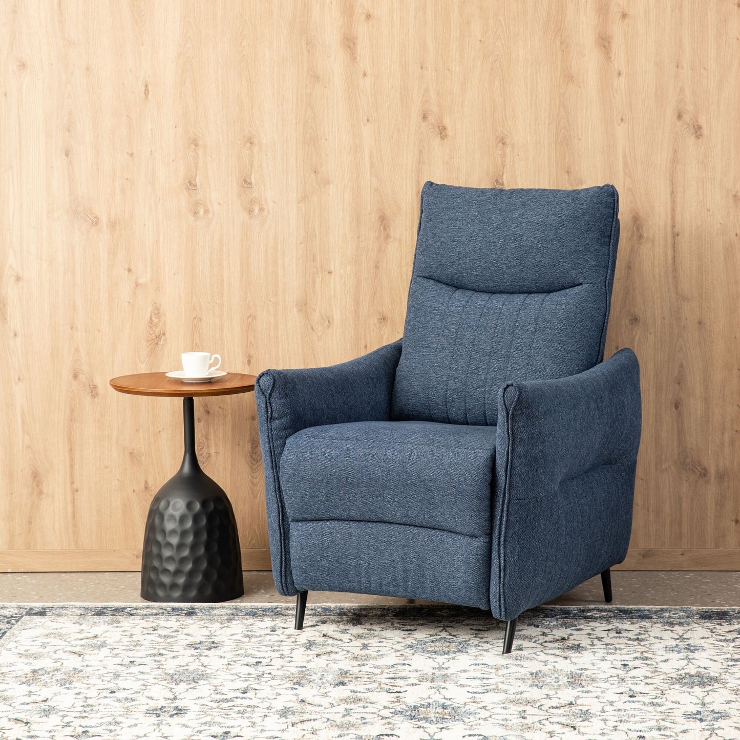 Poltrona reclinabile Glitzhome 41H in tessuto con schienale ergonomico segmentato