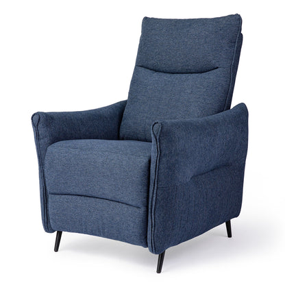 Poltrona reclinabile Glitzhome 41H in tessuto con schienale ergonomico segmentato