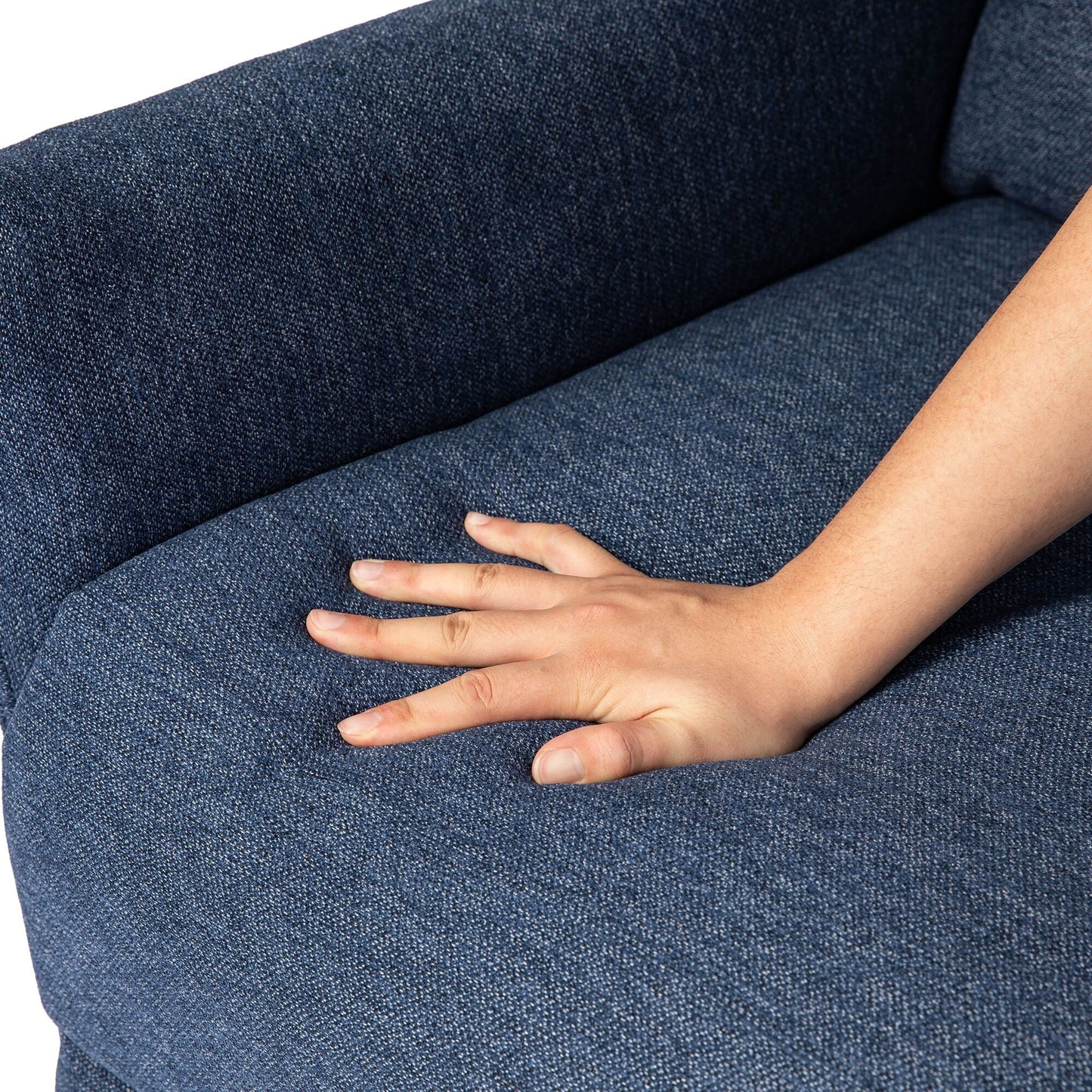 Poltrona reclinabile Glitzhome 41H in tessuto con schienale ergonomico segmentato