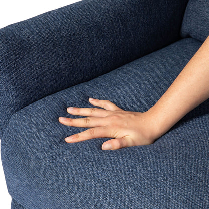 Poltrona reclinabile Glitzhome 41H in tessuto con schienale ergonomico segmentato