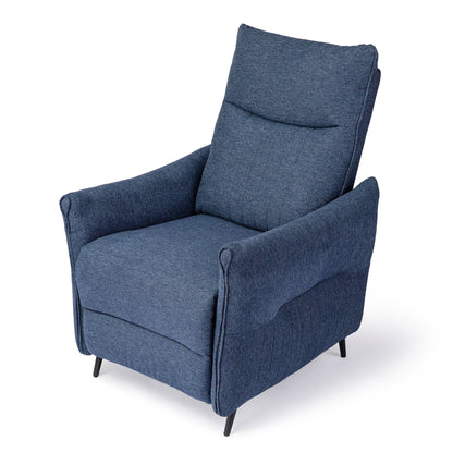 Poltrona reclinabile Glitzhome 41H in tessuto con schienale ergonomico segmentato