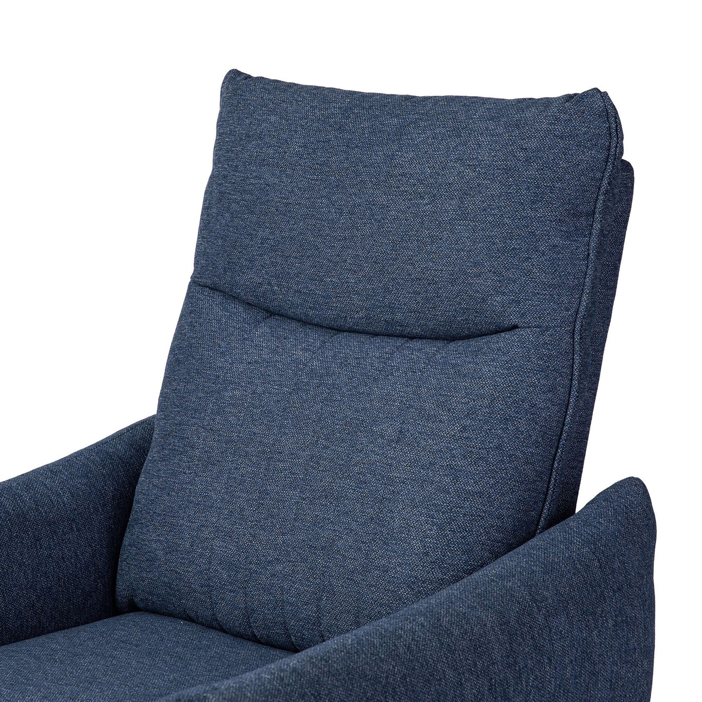 Poltrona reclinabile Glitzhome 41H in tessuto con schienale ergonomico segmentato