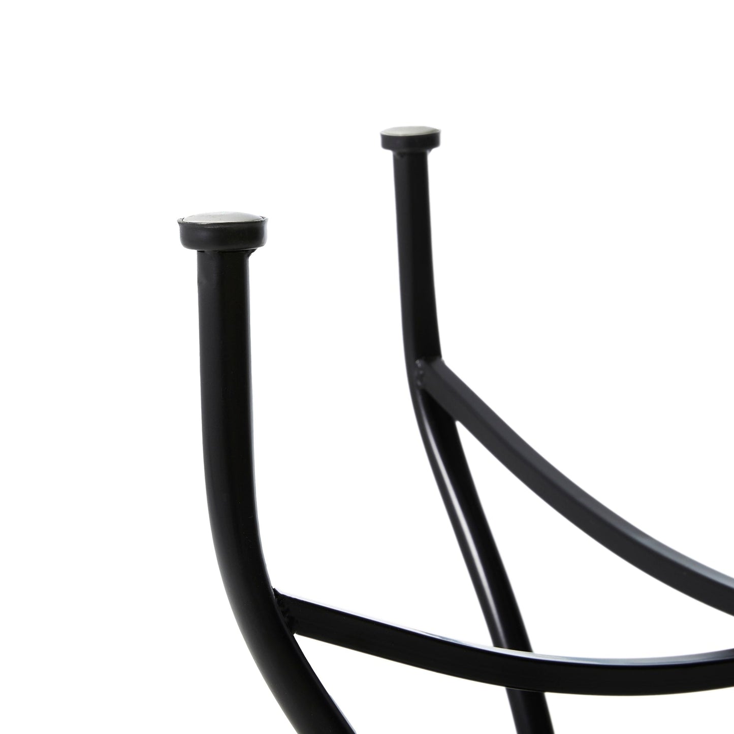 Glitzhome Set da bistrot pieghevole in metallo per esterni, 3 pezzi, tavolo e sedie da patio