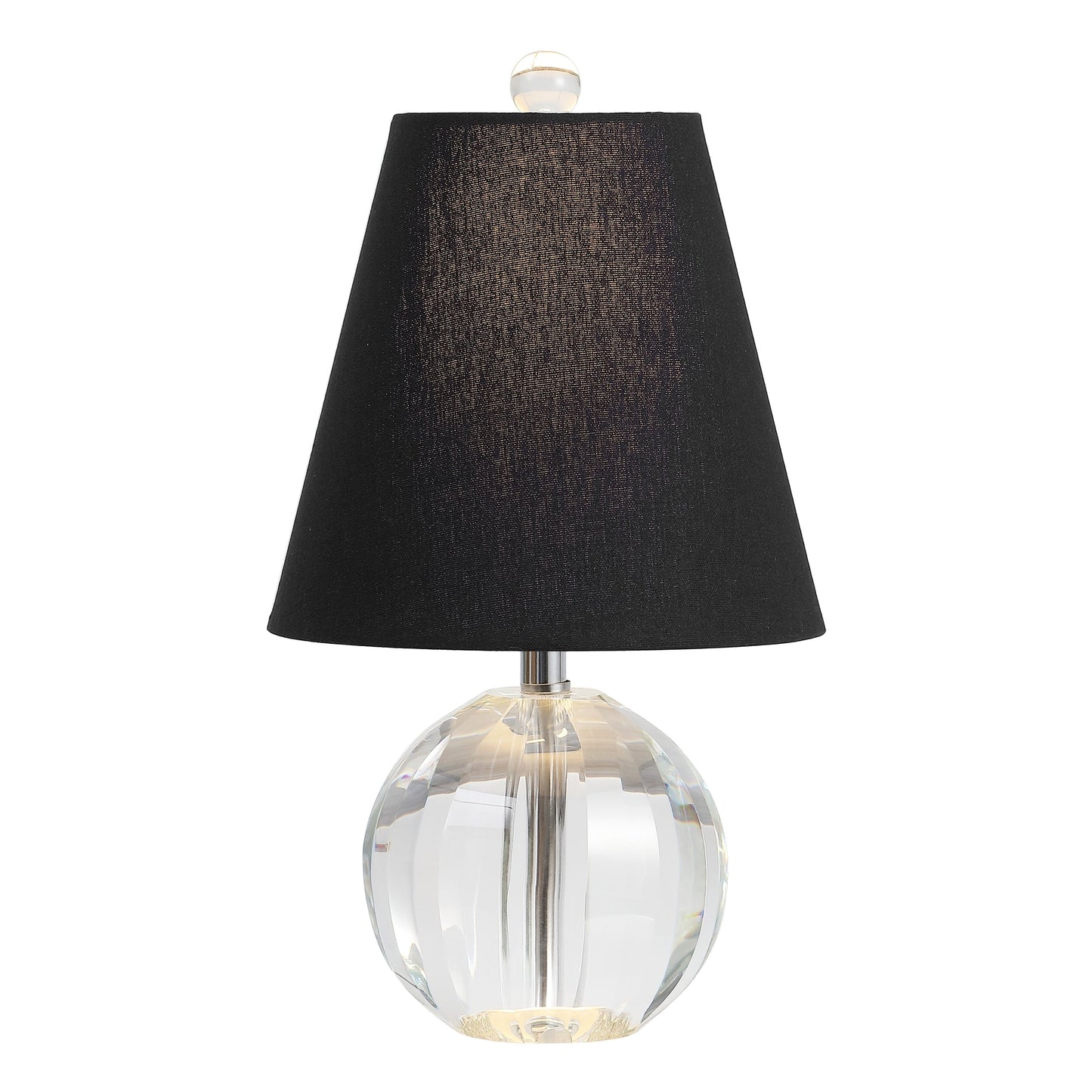 Lampada da tavolo a LED Goddard 16 Crystal Ball/Metal, di JONATHAN Y