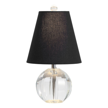 Lampada da tavolo a LED Goddard 16 Crystal Ball/Metal, di JONATHAN Y