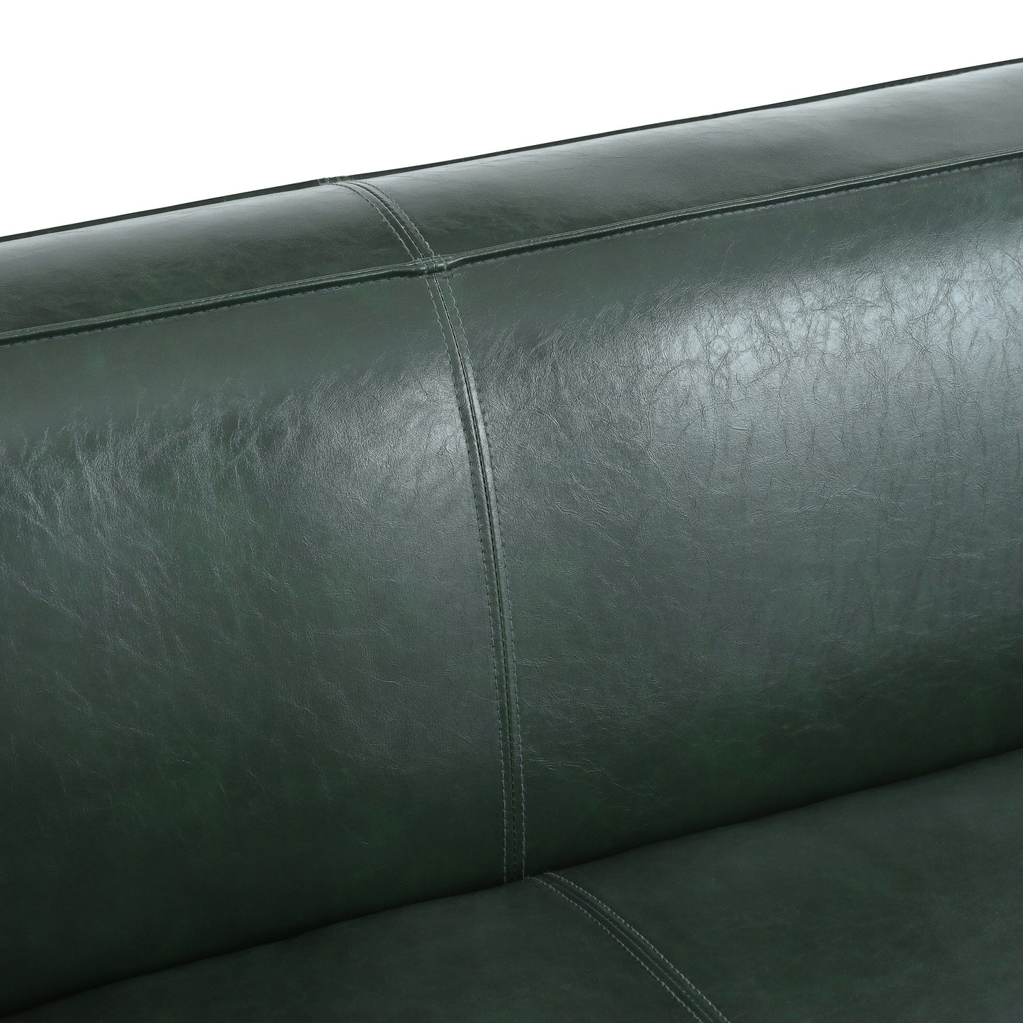 Divano a 3 posti in similpelle Goyette di Christopher Knight Home