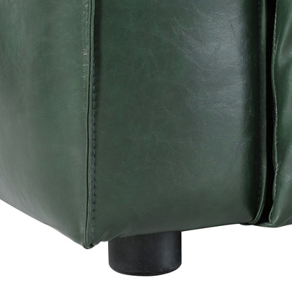 Divano a 3 posti in similpelle Goyette di Christopher Knight Home