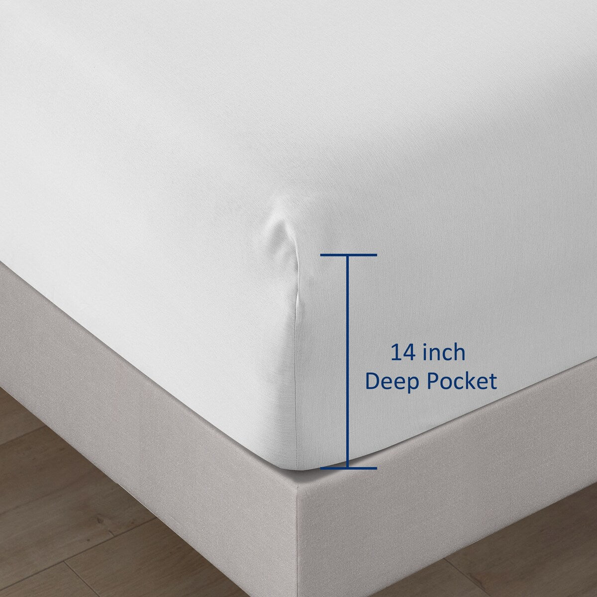 Nanshing - Set di 4 lenzuola rinfrescanti speciali in rayon di bambù