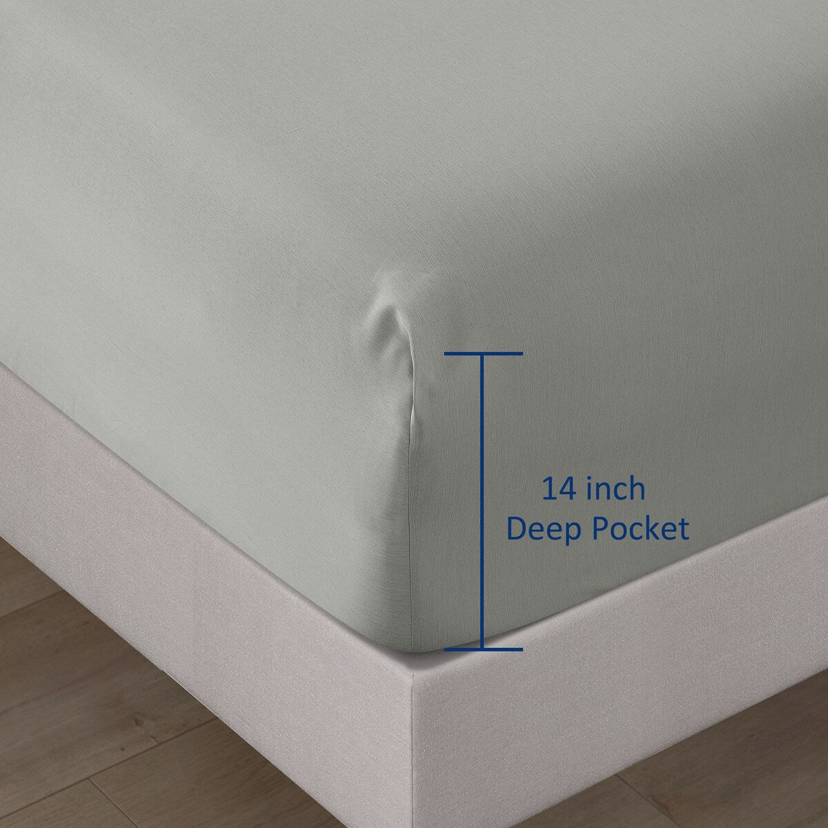 Nanshing - Set di 4 lenzuola rinfrescanti speciali in rayon di bambù