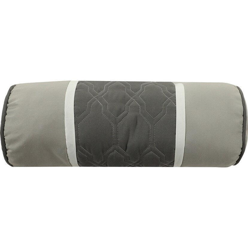 Set copripiumino moderno colorblock da 7 pezzi Nanshing Blake