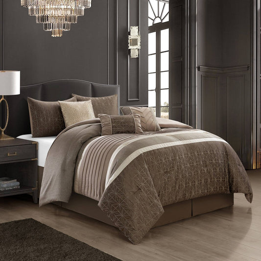 Set di piumoni geometrici Nanshing Bryan da 7 pezzi