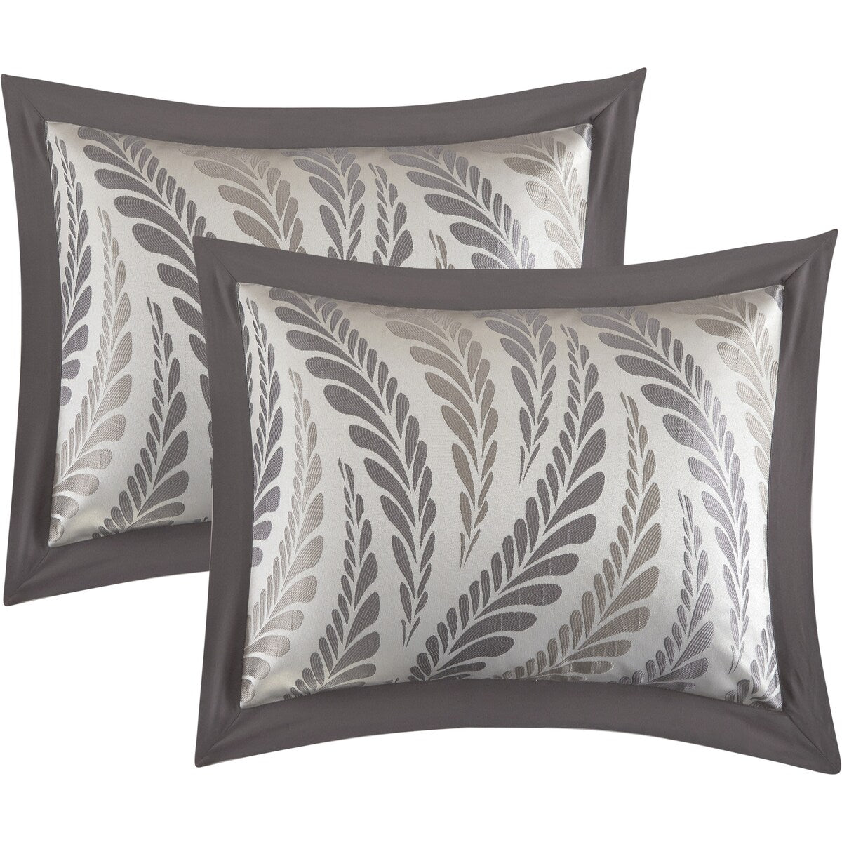 Nanshing Caspa Set copripiumino con design a foglia chic da 7 pezzi