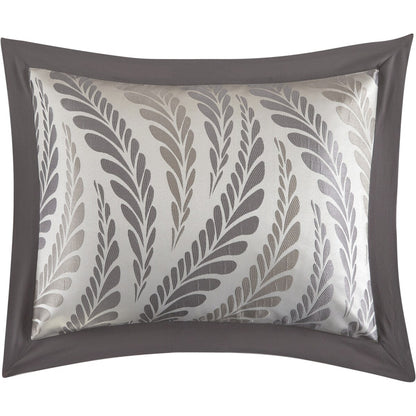 Nanshing Caspa Set copripiumino con design a foglia chic da 7 pezzi