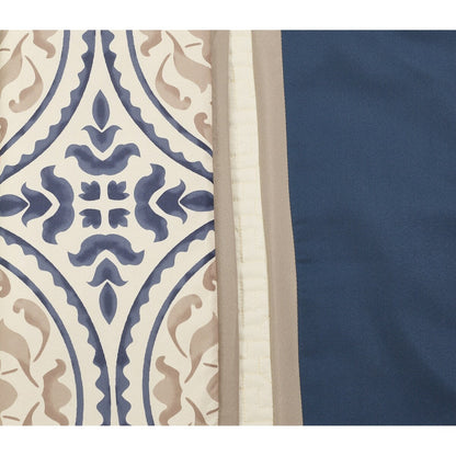 Set copripiumino con stampa a medaglione Nanshing Daffodil da 7 pezzi