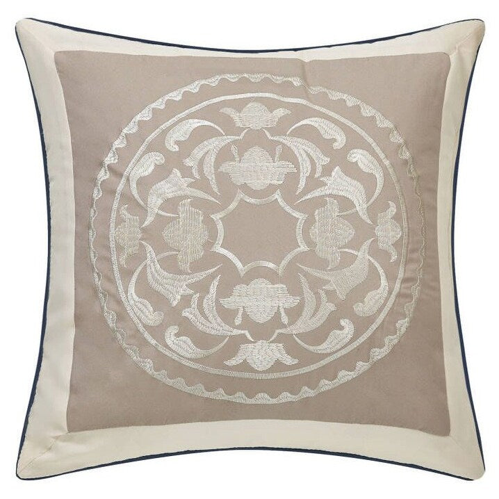 Set copripiumino con stampa a medaglione Nanshing Daffodil da 7 pezzi