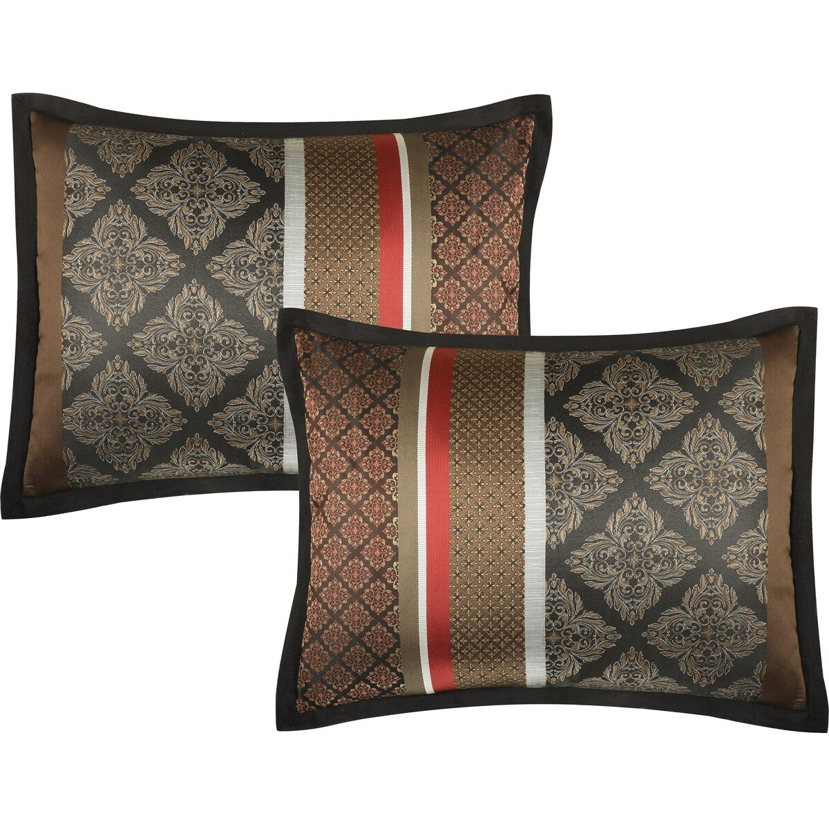 Set copripiumino jacquard geometrico Nanshing Jensen da 7 pezzi