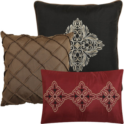 Set copripiumino jacquard geometrico Nanshing Jensen da 7 pezzi