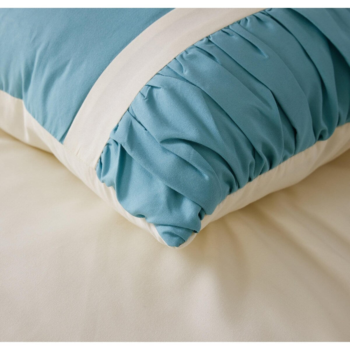 Nanshing Regala Set di piumoni minimalisti a pieghe pizzicate da 7 pezzi