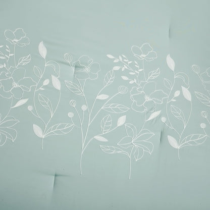 Set copripiumino floreale e botanico Nanshing Taylor da 7 pezzi